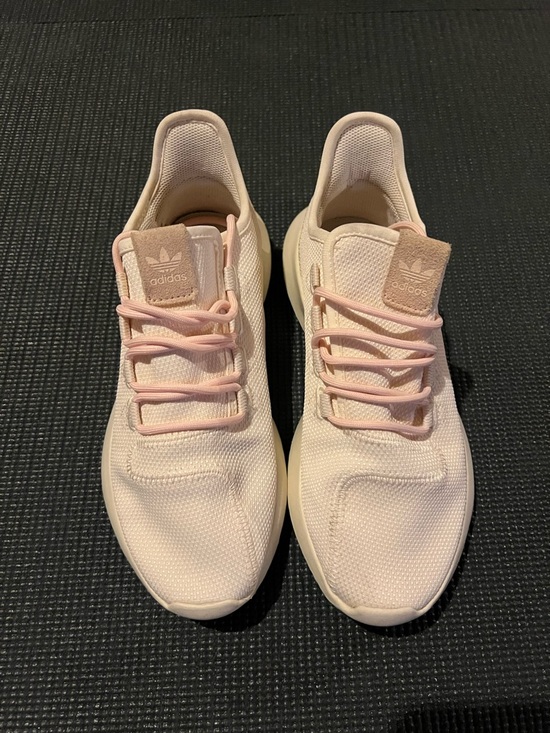 adidas Shoes - adidas Women’s Pale Pink Knit Slip-On Sneakers